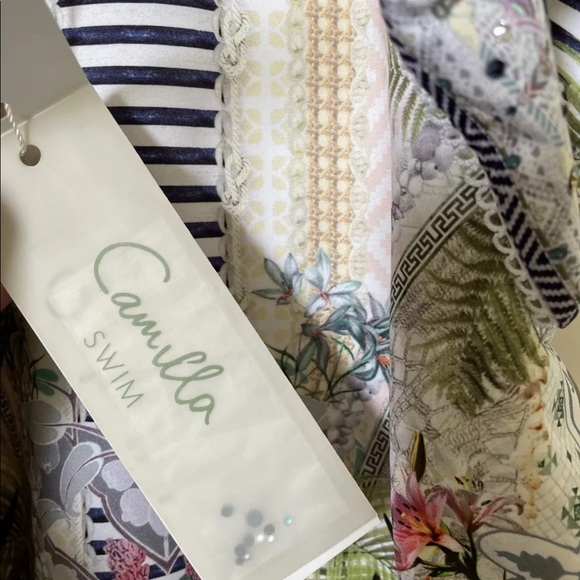 CAMILLA FRANKS Swimsuit Bathers Size XS BNWT Beach Shack Embellished Crystals - Picture 9 of 11